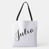 tas met eigen naam (Voorkant)