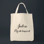 tas met eigen naam<br><div class="desc">BRIDESMAID TAS</div>