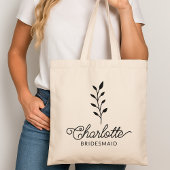 Tas met eigen naam cadeau bruidsmeisjes & bruid sq