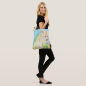 Tas met eigen ontwerp en all-overprint Afrikaanse (Op model)