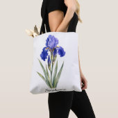 Tas met februarigeboortebloem Iris (Dichtbij)