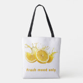 Tas met frisse fruitesthetiek (Achterkant)