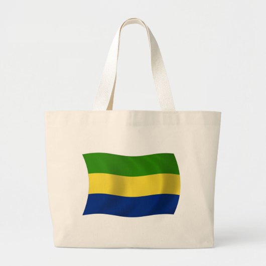 Tas met Gabonese vlag (Voorkant)