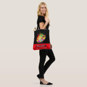 Tas met gepersonaliseerde naam voor de leraar (Op model)