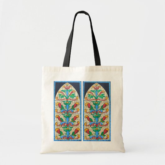Tas met glas-in-loodraam (Voorkant)