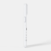 Tas met inkt getekende paddencolonie iPhone 15 case (Rechterkant)