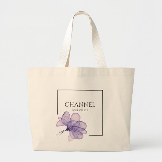 Tas met Inspirerende Spreuk (Voorkant)