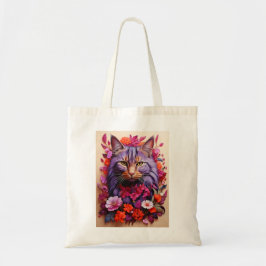 Tas met kat illustratie