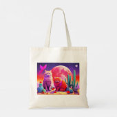 Tas met kat illustratie (Achterkant)