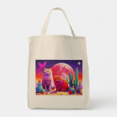 Tas met katillustratie (Achterkant)
