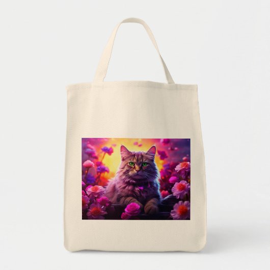 Tas met katillustratie (Voorkant)