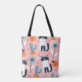 Tas met kattenpatroon (Achterkant)