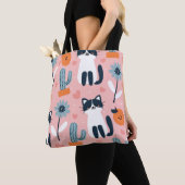Tas met kattenpatroon (Dichtbij)