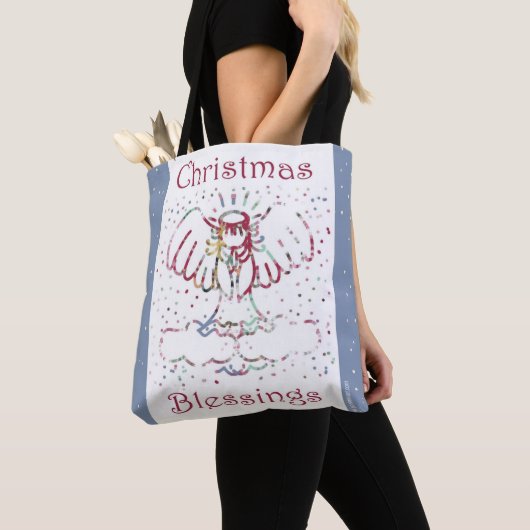 Tas met kerstcadeautjes Angel (Dichtbij)