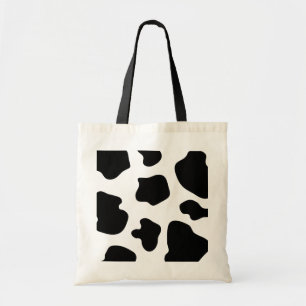 Tas met koeienvlekkenpatroon Boerderijdierprint