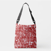 Tas met 'Love Always Red & White Heart' ontwerp (Voorkant)