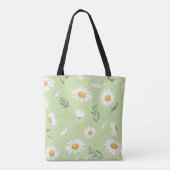 Tas met madeliefjesbloemen (Achterkant)