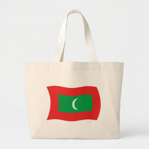 Tas met Maldivische vlag