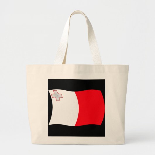 Tas met Maltese vlag (Voorkant)