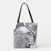 Tas met mandala van katten schedel (Achterkant)