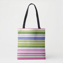 Tas met meerdere kleuren en stripe