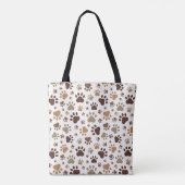 Tas met modderige pootafdrukken (Achterkant)