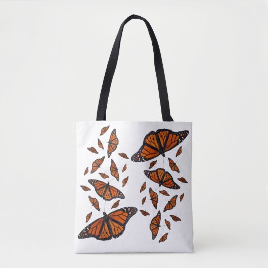 Tas met Monarchvlinder All Over Print (Voorkant)