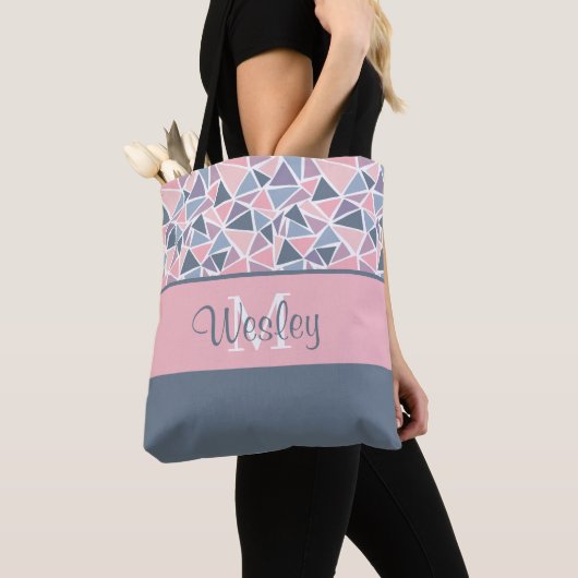 Tas met monogram (Dichtbij)