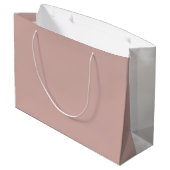 Tas met monogram als cadeau groot cadeauzakje (Achterkant Gekanteld)