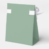 Tas met monogram als feestfavoriet bedankdoosjes (Achterkant)
