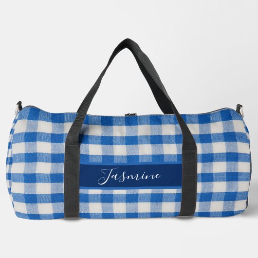 Tas met monogram en eigen naam (Voorkant)