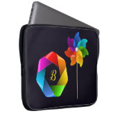 Tas met monogram voor elektronica in de vorm van e (Voorkant Rechts)