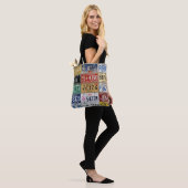 Tas met nummerplaat (Op model)