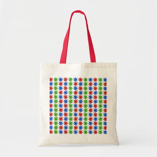 Tas met oneven abstract patroon (Voorkant)