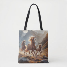Tas met paardenafbeelding 