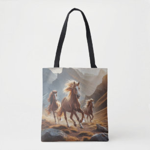 Tas met paardenafbeelding