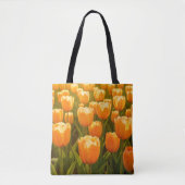 Tas met perzik tulpen (Voorkant)