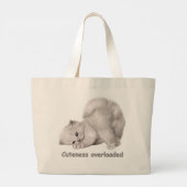 Tas met portret van een schattig kitten (Achterkant)