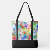 Tas met regenboog stervormige stralen (Achterkant)