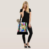 Tas met regenboog stervormige stralen (Op model)