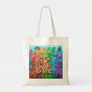 Tas met regenboogtentakels