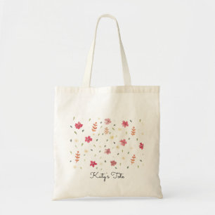 Tas met roze bloemen 