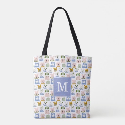 Tas met schattige honden (Achterkant)