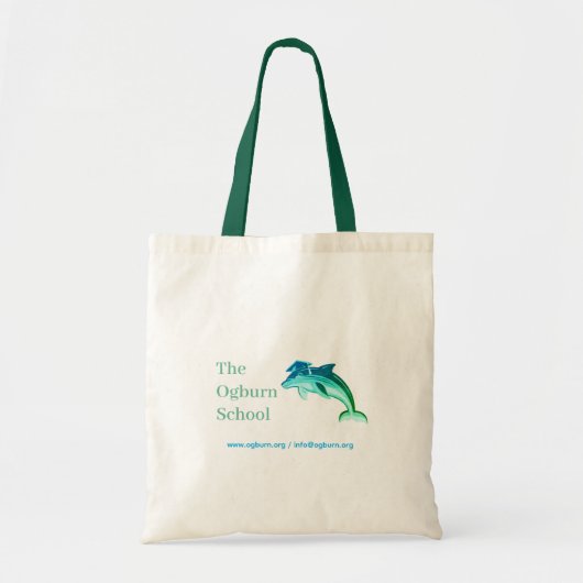 Tas met schoolmaskotte van Ogburn (Voorkant)