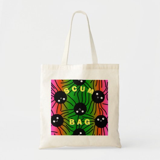 Tas met SCUM BAG-label (Voorkant)