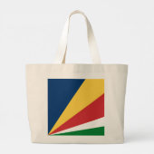 Tas met Seychellen Kleuren Design (Achterkant)