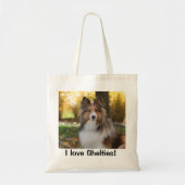 Tas met Sheltie Foto (Voorkant)