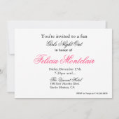 Tas met stijl, hoge hakken en lippenstift Meidenav Kaart (Achterkant)