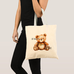 Tas met typografie
