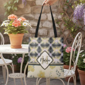 Tas met verbindende bloemen